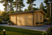 Gartenhaus LEONIE 28m² 7x4M – Bild 2
