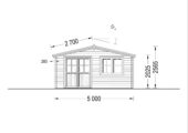Gartenhaus LINZ, 5x4m, 20m² – Bild 5