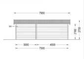 Gartenhaus MARINA 30 m² – Bild 8