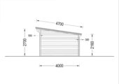 Gartenhaus MARINA 30 m² – Bild 9