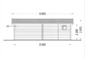 Blockbohlenhaus MARTIN 48 m² – Bild 7