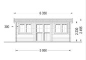 Gartenhaus OSKAR, 6x3 m, 18 m² – Bild 10