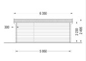 Gartenhaus OSKAR, 6x3 m, 18 m² – Bild 8