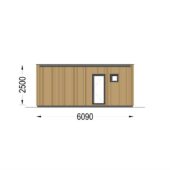 Premium Gartenhaus TOBI, 6×5 m – 30 m² Extra Isoliert – Bild 8