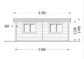 Gartenhaus STRAUBING, 3x6m, 18m² – Bild 8