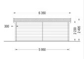 Gartenhaus STRAUBING, 3x6m, 18m² – Bild 10