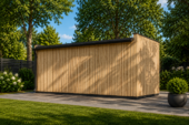Premium Gartenhaus Tobi (34mm + Holzverschalung), 6x3m, 18m² – Bild 3
