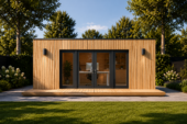 Premium Gartenhaus Tobi (34mm + Holzverschalung), 6x3m, 18m² – Bild 4