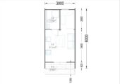 Gartenhaus BRITA 3x6 m, 18 m² – Bild 5
