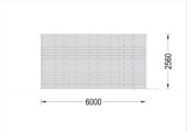 Gartenhaus BRITA 3x6 m, 18 m² – Bild 4