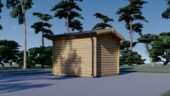 Gartenhaus ADRIA (44 mm), 3x3 m, 9 m² – Bild 5