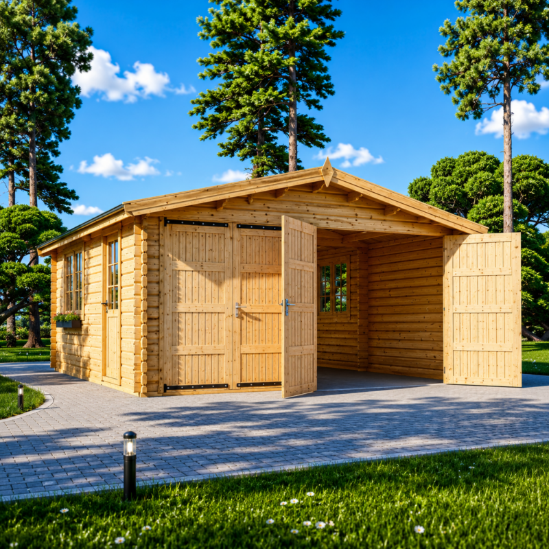 Hochwertige Gartenhäuser aus Holz für jedes Bedürfnis