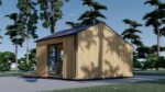 Premium Gartenhaus TONIA (34 mm + Holzverschalung), 5x4 m, 20 m²