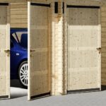 Garagentor - Doppelflügeltür aus Holz