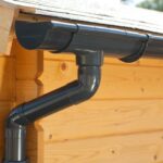 PVC Dachrinnen für Satteldach bis 4,5 m